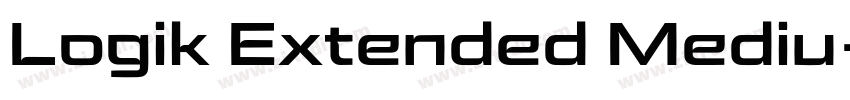 Logik Extended Mediu字体转换